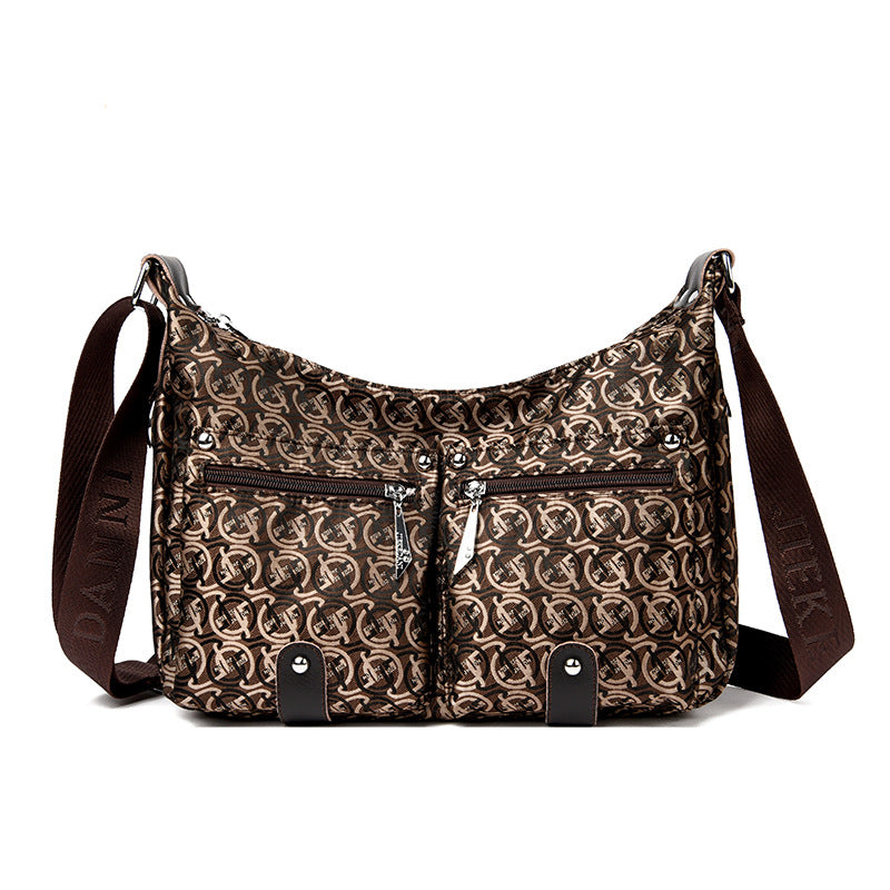 Women's Summer Waterproof Oxford Cloth Large Capacity Women's Messenger Bag