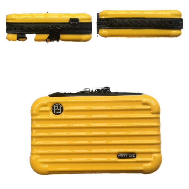 Versatile Women's Hard Mini Toiletry Storage Cosmetic Bags