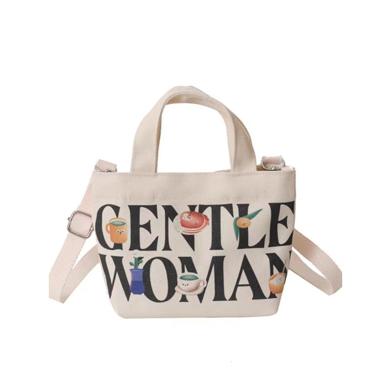 Classy Women's Canvas Mini Versatile Mobile Handbags