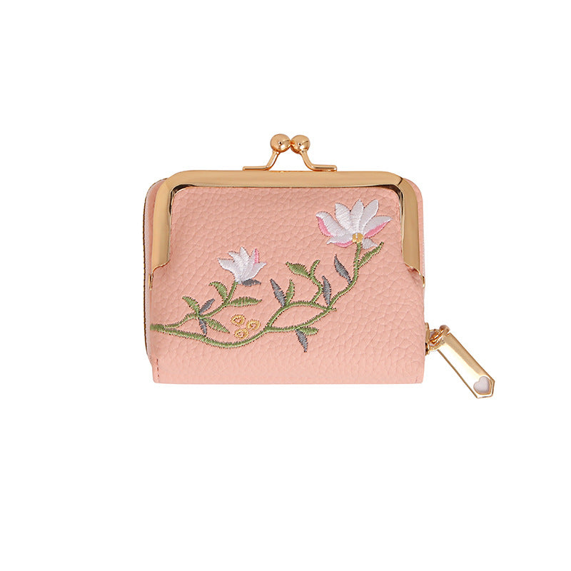 Women's Mini Fashion Large Capacity Expanding Coin Purses