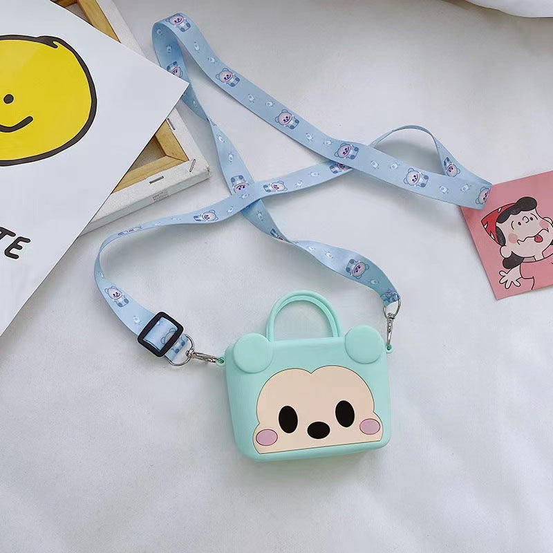 Men's & Children's & Silicone Soft Girlish Storage Cute Bags