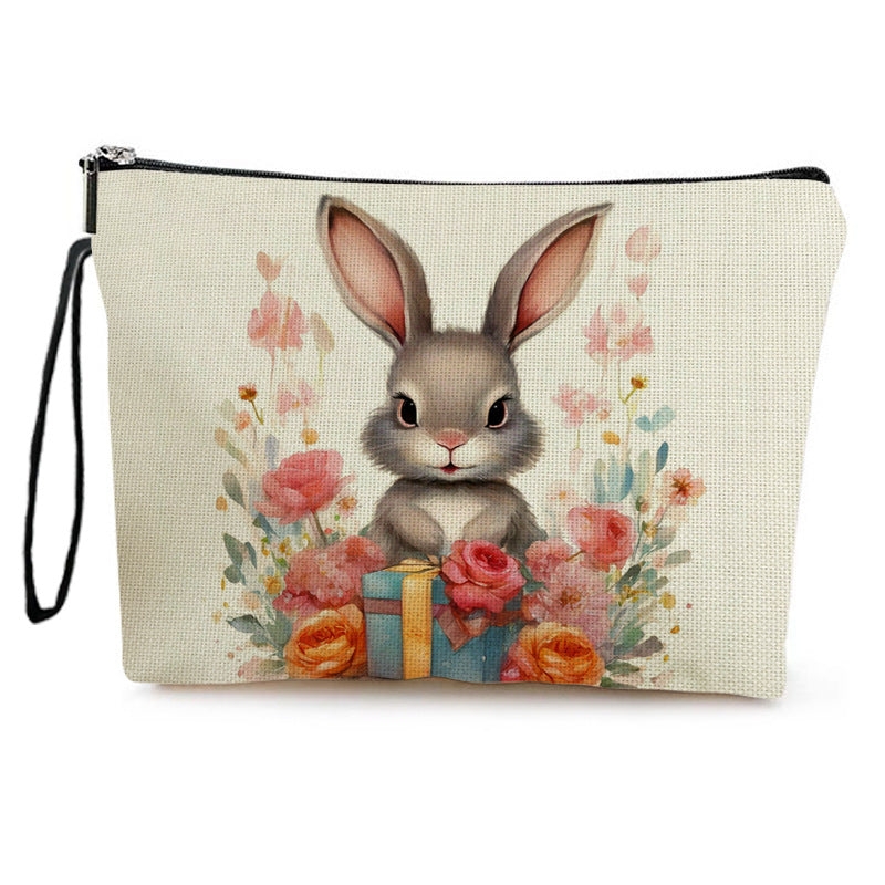Easter Carrying Home Zipper Wash Storage Cosmetic Bags