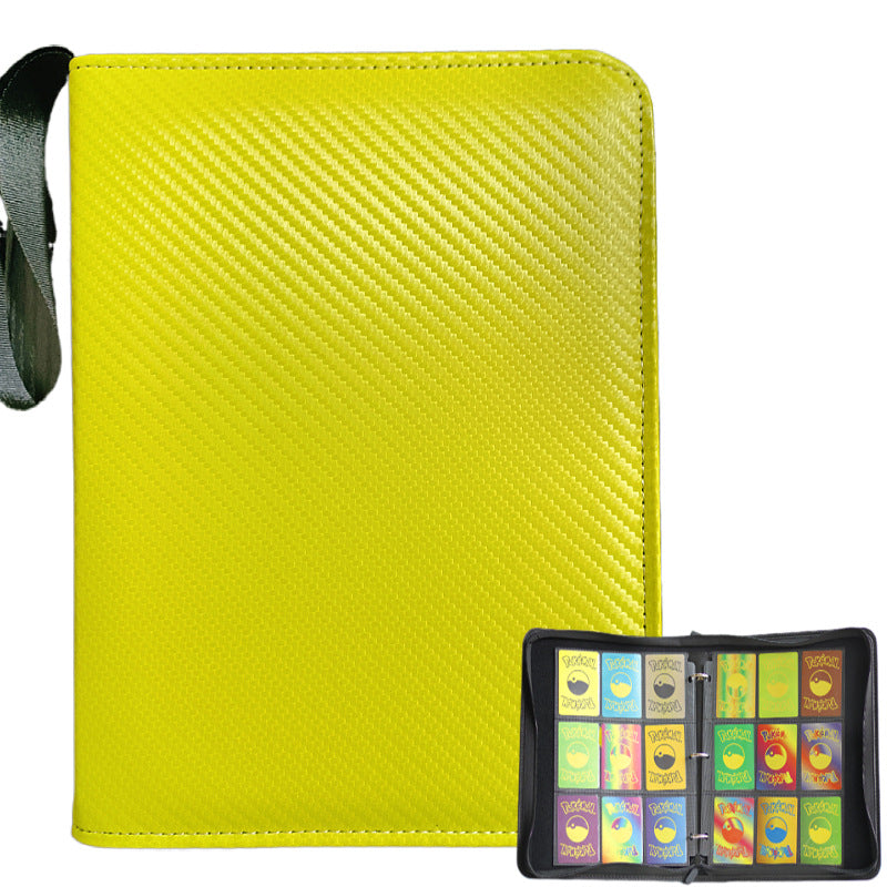 Graceful Binder Zipper Book Game Collection Card Holder