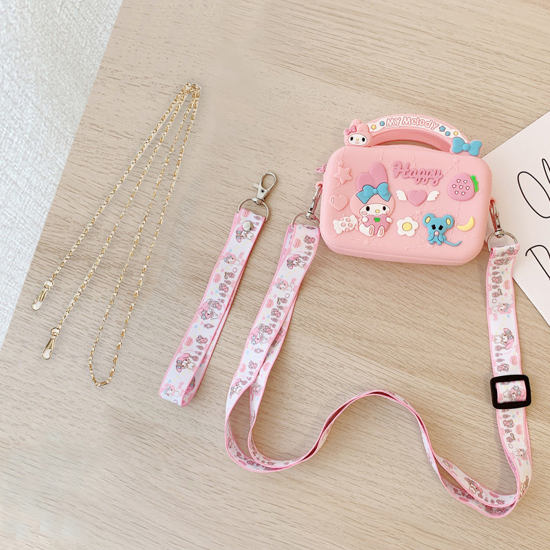 Children's Cute Cartoon Mini Silicone Melody Coin Purses