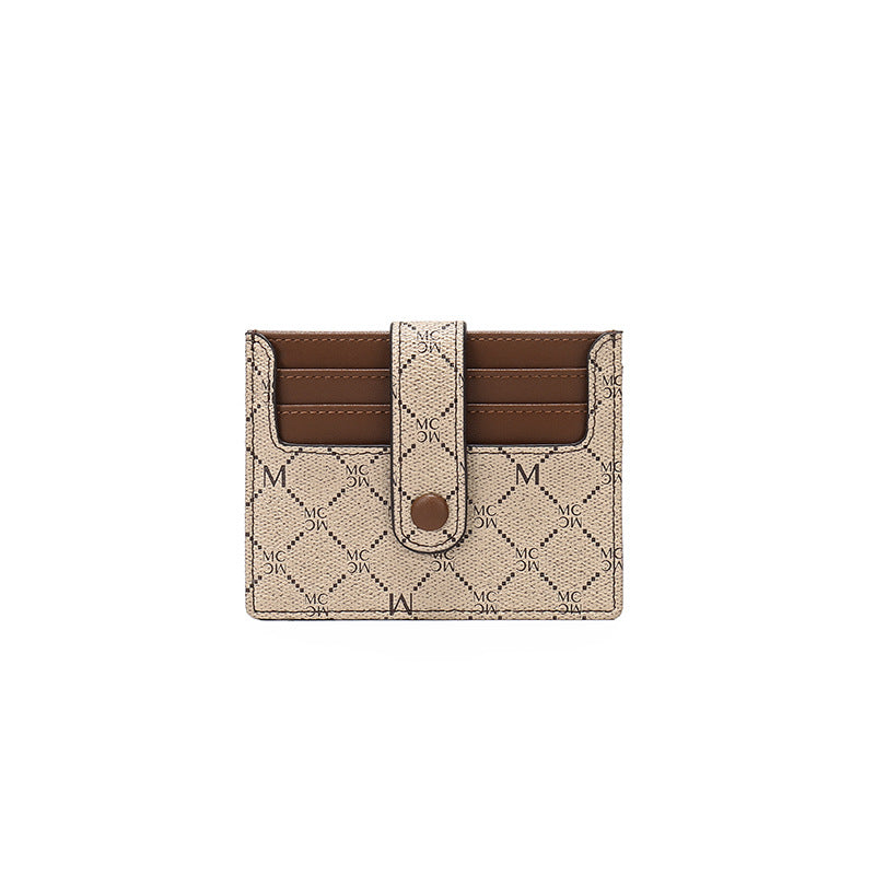 Women's Scarecrow Winter Credentials Mini Niche Ladies Wallet