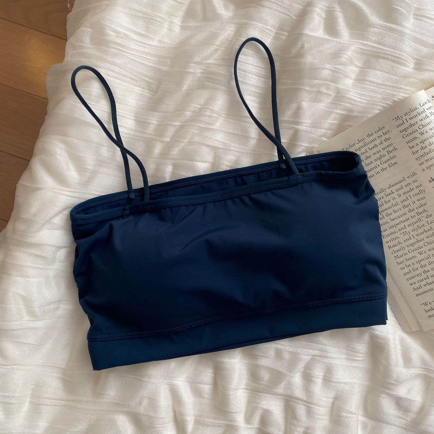 Silk Ice Small Chest Push Up Tube Top Bras