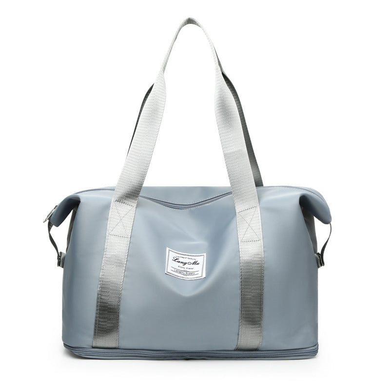 Folding Dry Wet Separation Large Capacity Lightweight Exercise Portable Female Luggage