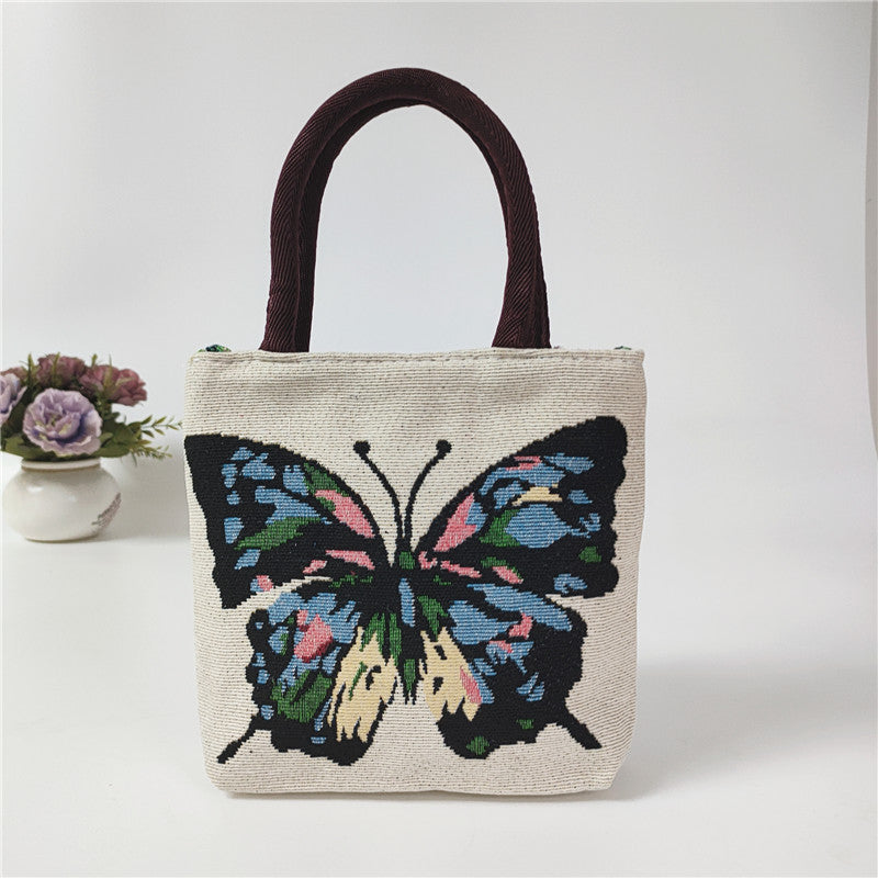 Beautiful Women's Cotton Linen Ethnic Style Handbags