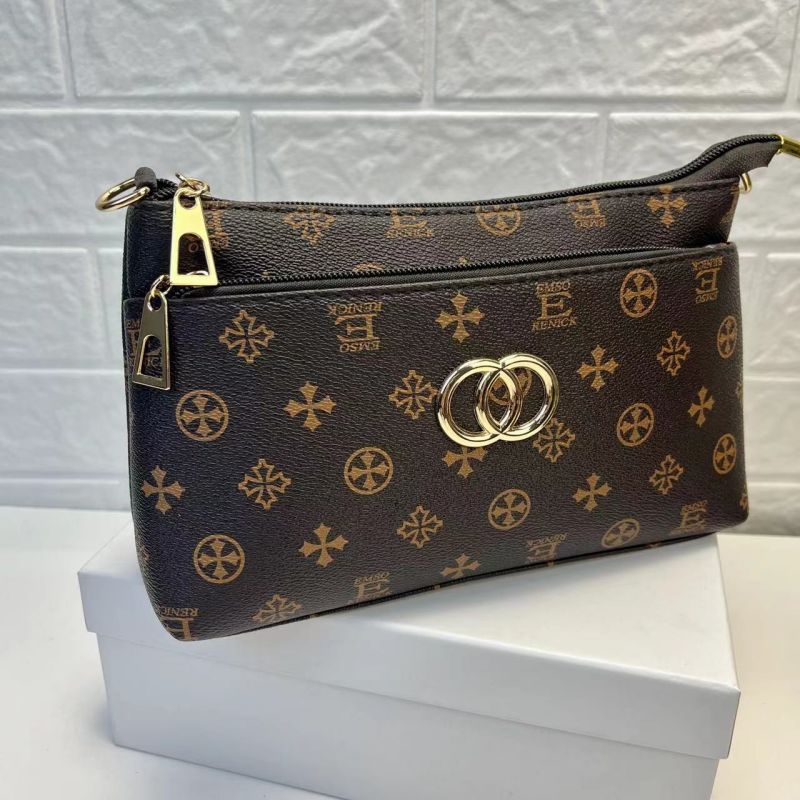 Women's For Mom Simple Underarm Mobile Stall Crossbody Bags