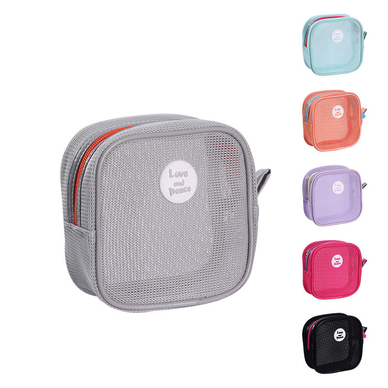Mesh Wash Convenient Storage Beach Portable Makeup Bag