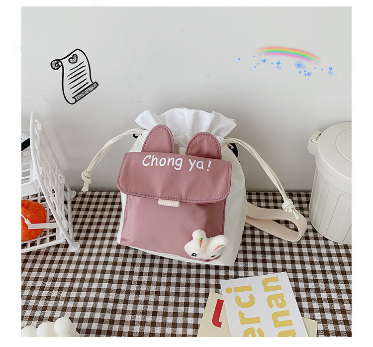 Drawstring Cute For Class Fashion Soft Shoulder Bags