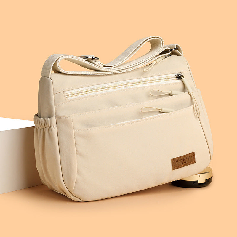 Slouchy Women's Large Capacity Nylon Cloth Women's Messenger Bag