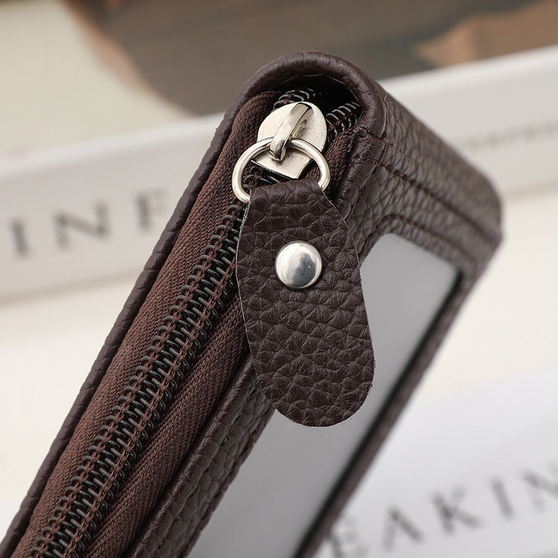 Women's Exquisite Fashion Large Capacity Bank Card Holder