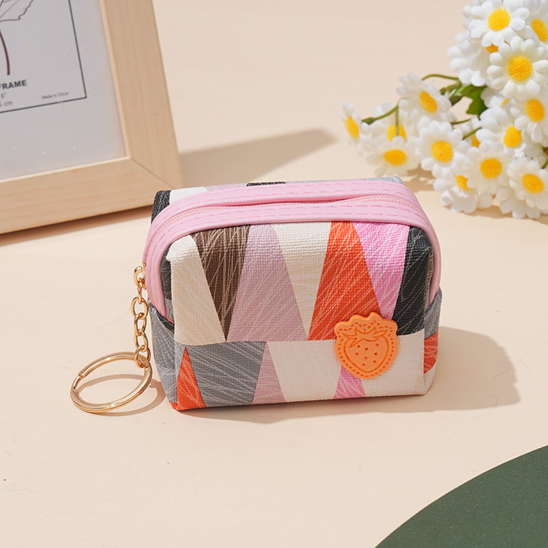 Women's For Mini Simple Zipper Korean Style Coin Purses
