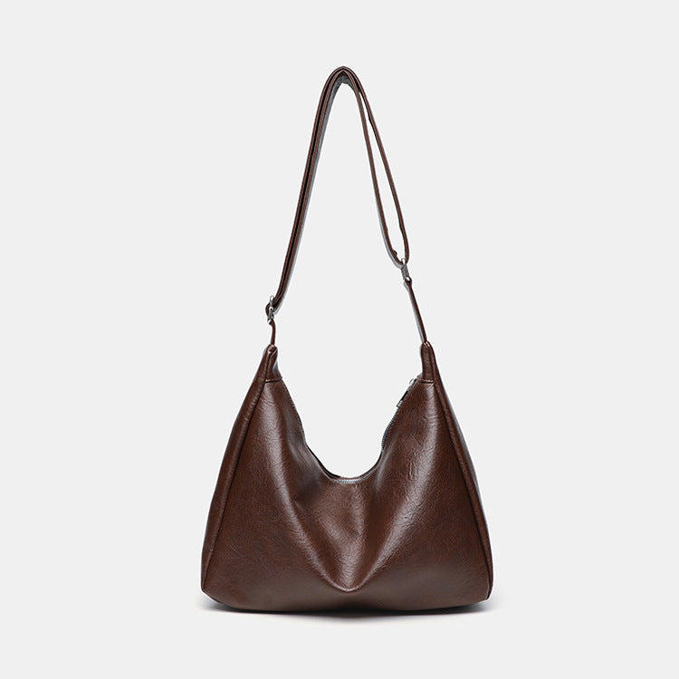 Retro Large Capacity Totes Fashionable Commuter Women's Shoulder Bag