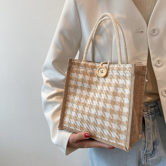 Women's Fashion Korean Style Vegetable Basket Gift Handbags