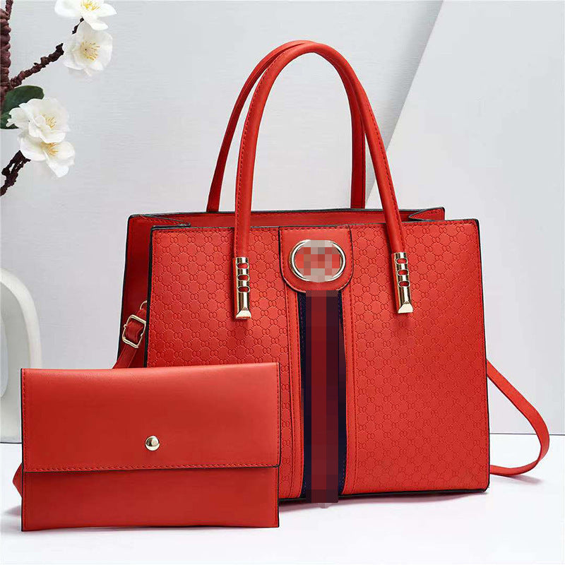 New Women's Comfortable Slouchy Elegant Two-piece Handbags