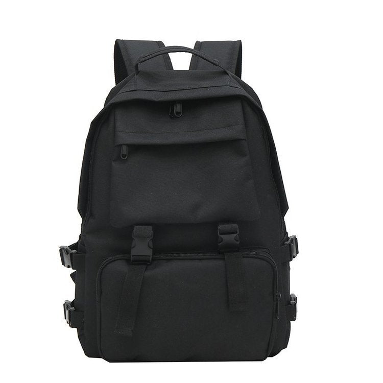 Women's Summer Preppy Style Fresh Pure Color Backpacks