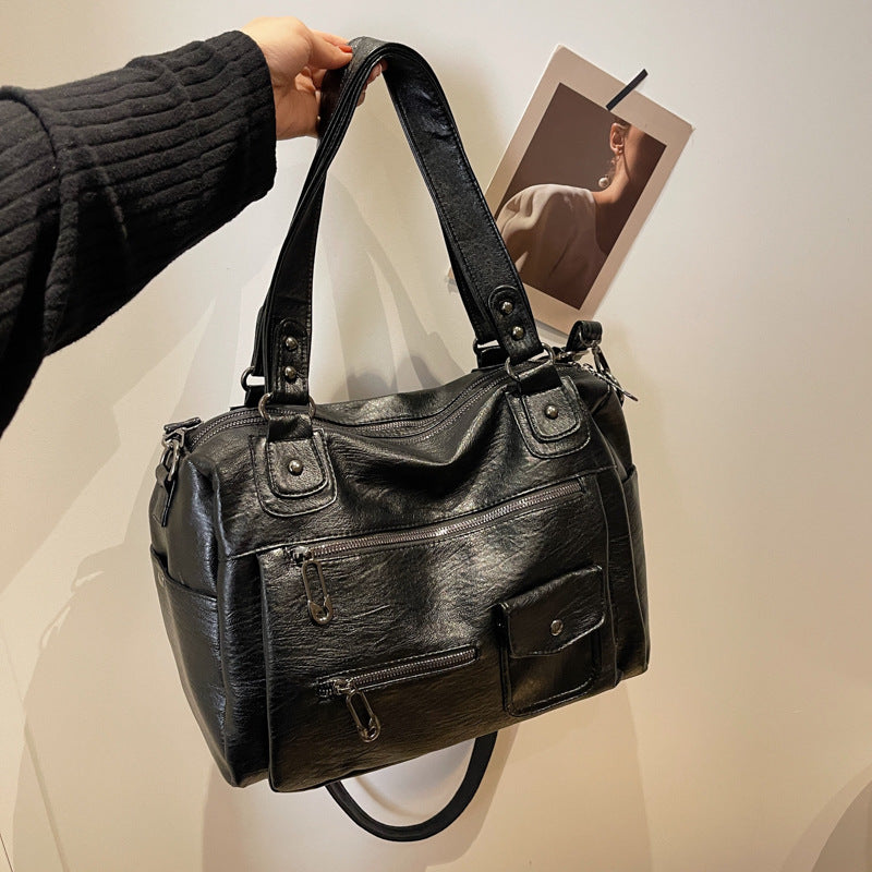 Women's Comfortable One Retro Large Capacity Shoulder Bags