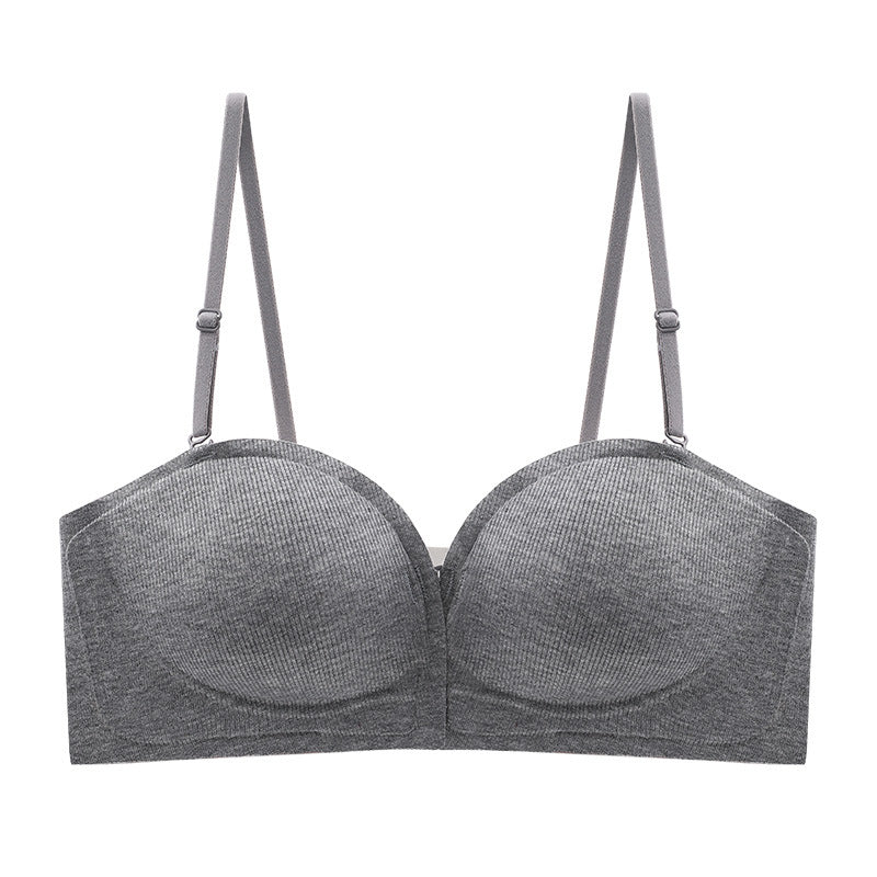 Women's Push Up Summer Breast Holding Small Chest Seamless Wireless Everyday Bras