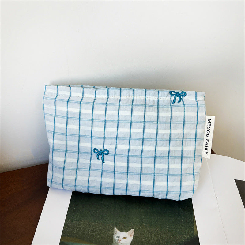 Fresh Large Capacity Portable Skin Care Buggy Liner Makeup Bag