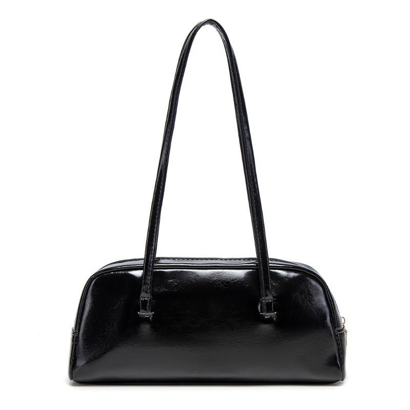 Women's Korean Style Solid Color Underarm Pure Women's Shoulder Bag