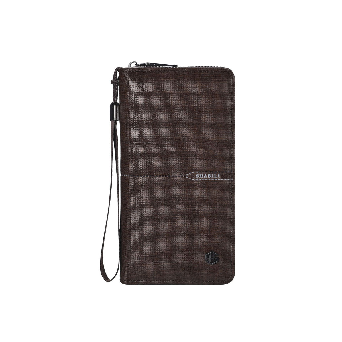 Men's Long Large Capacity Zipper Mobile Clutch Men's Wallet