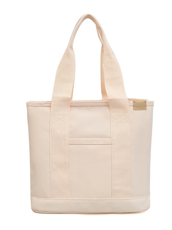 Classy Korean Style Canvas Lunch Hand Handbags