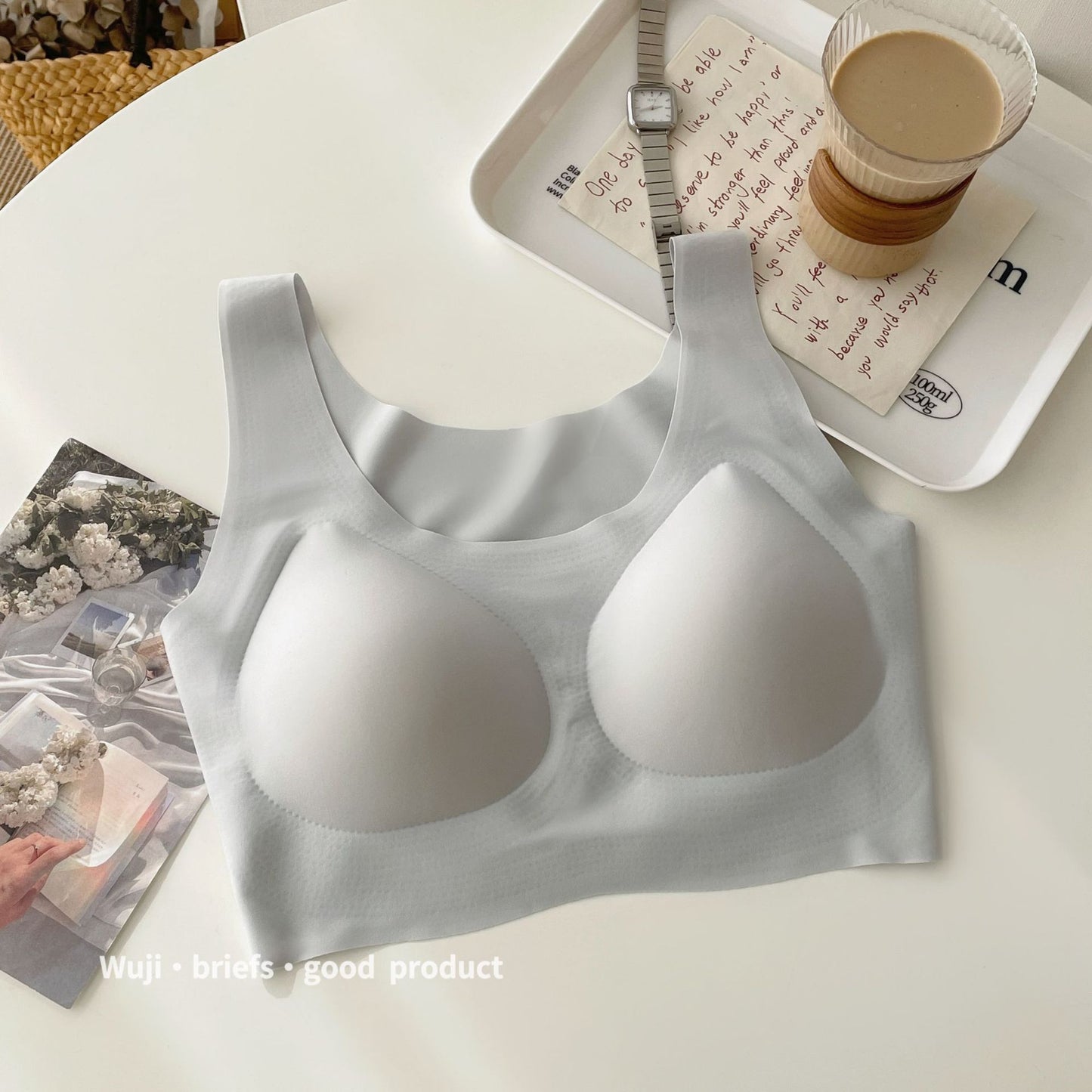 Wireless Push Up Sleep Ventilation Vest Everyday Bras