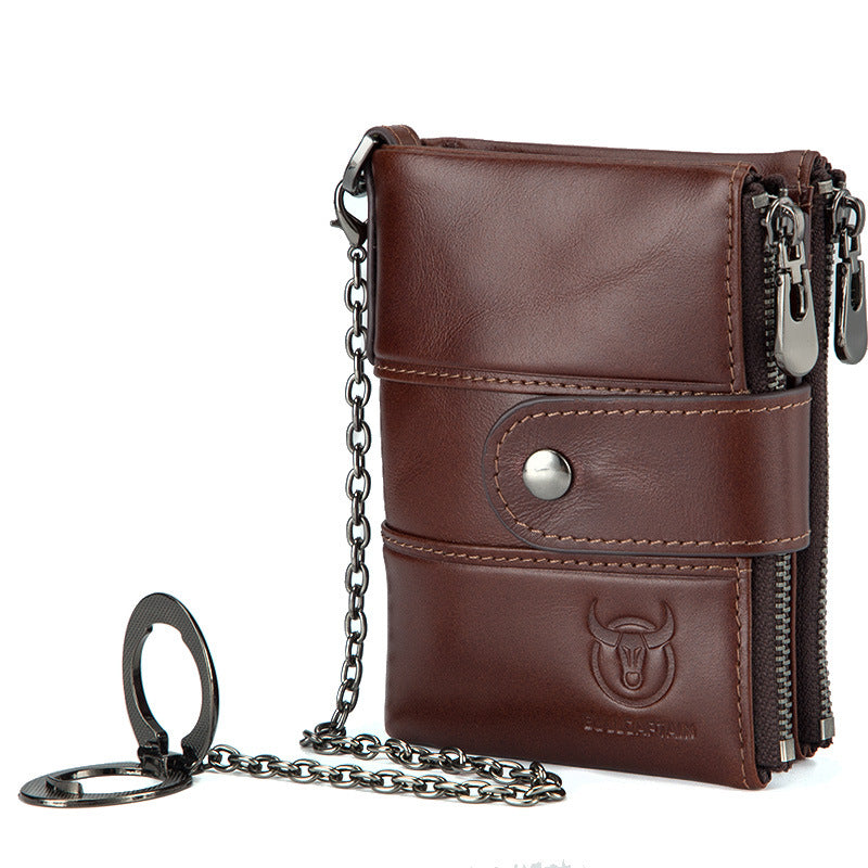 Genuine Vertical Mobile Send Greeting Husband Gift For Males Box Men's Wallets