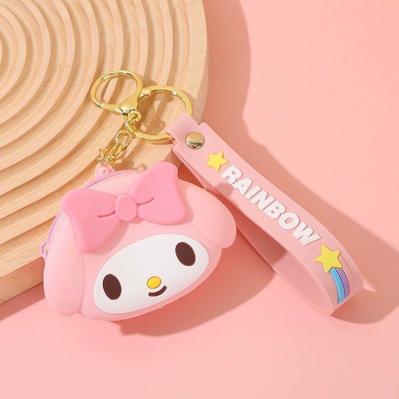 Summer Cartoon Animal Silicone Earphone Lovely Coin Purses