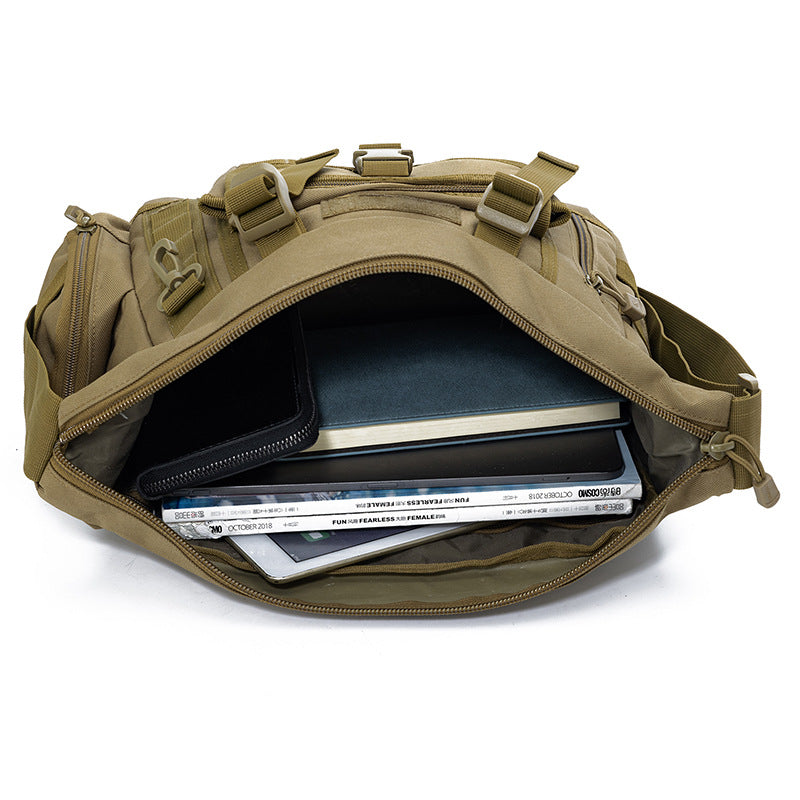Men's Army Fan Camouflage Computer Large Book Shoulder Bags