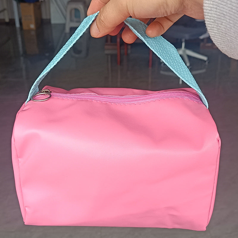 Hand Gift Storage Leather Large Capacity Makeup Bag