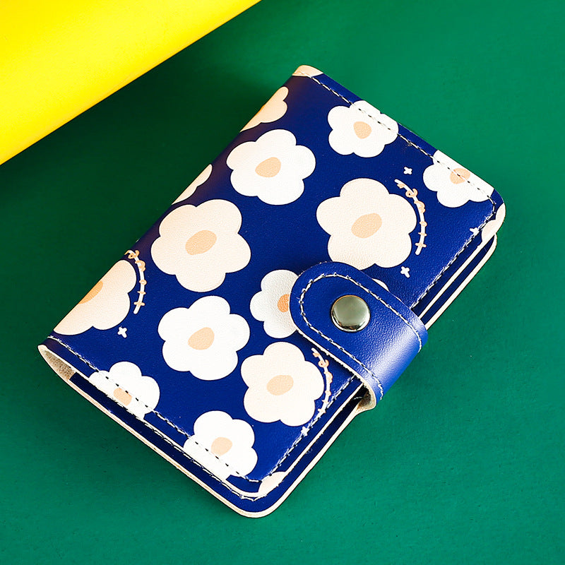 Women's & Men's & Cartoon Cute Personality Large Capacity Card Holder