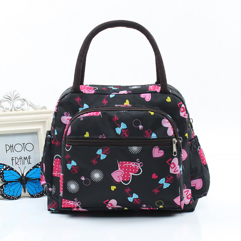 Women's Cloth Thickened Lunch Box Mother Handbags