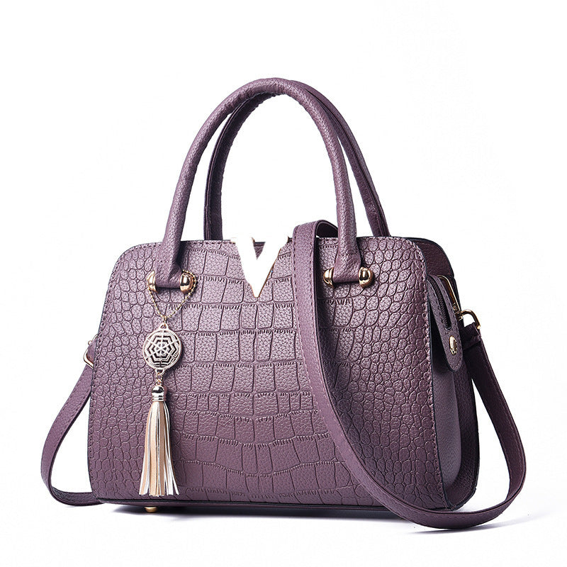 Women's Alligator Print Elegant Mother's Fashion Bags