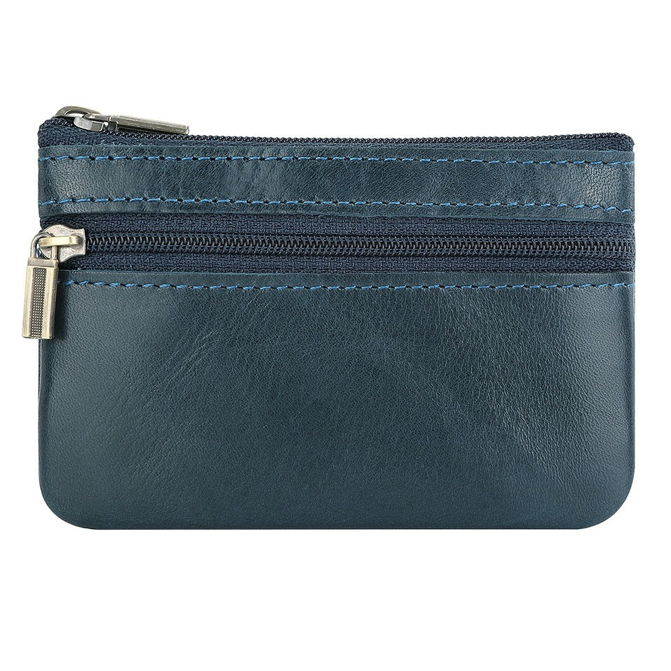 Genuine Leather Female Storage Crazy Horse Coin Purses