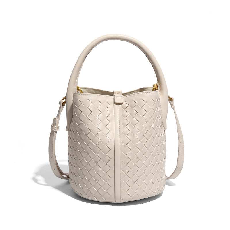 Attractive Popular Hand-woven Trendy Solid Color Handbags