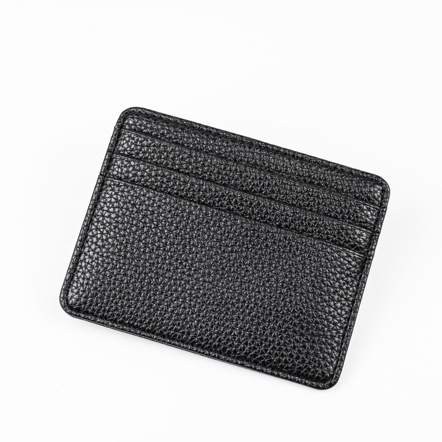 Graceful Cool Exquisite Leather Cutting Ferrule Card Holder