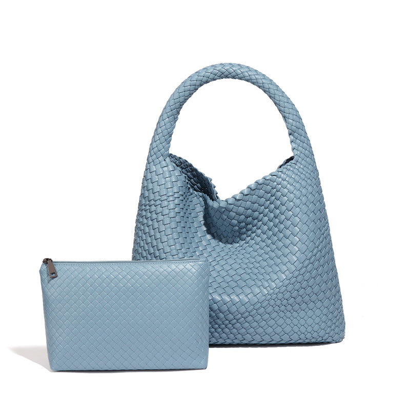 Women's Hand-woven Fashion Portable Korean Style Large Capacity Women's Shoulder Bag