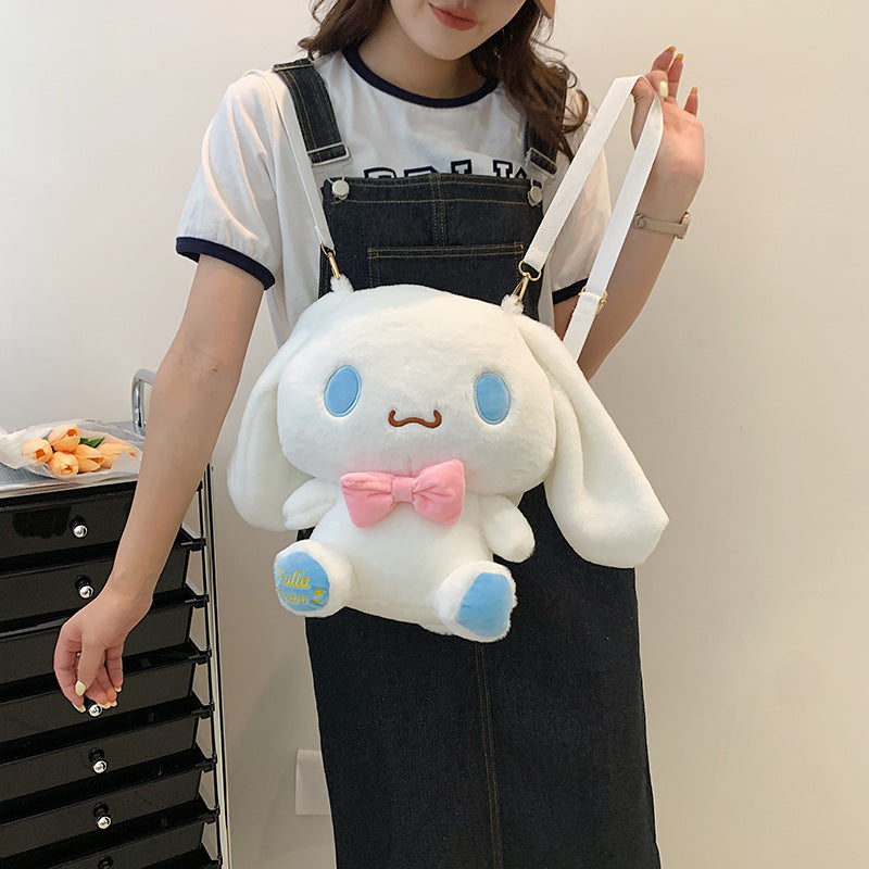 Casual Plush Cartoon Cute Clow Gift Backpacks