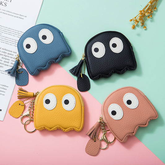 Cartoon Cute Genuine Leather Mini Design Purses