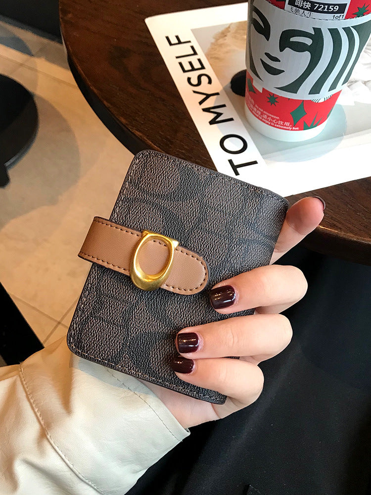 Women's Exquisite Large Capacity Multiple Slots High-grade Card Holder