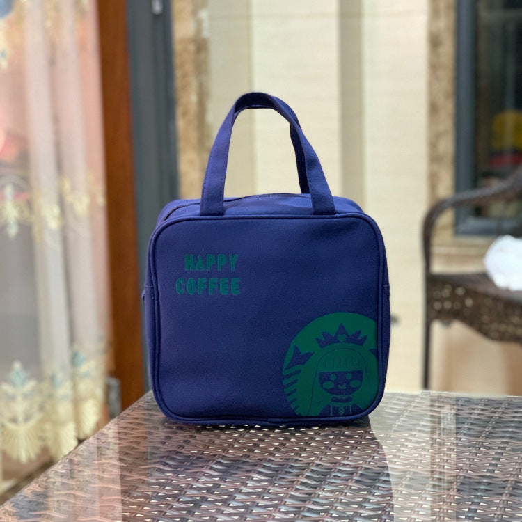 Style Cute Large Capacity Lunch Box Handbags