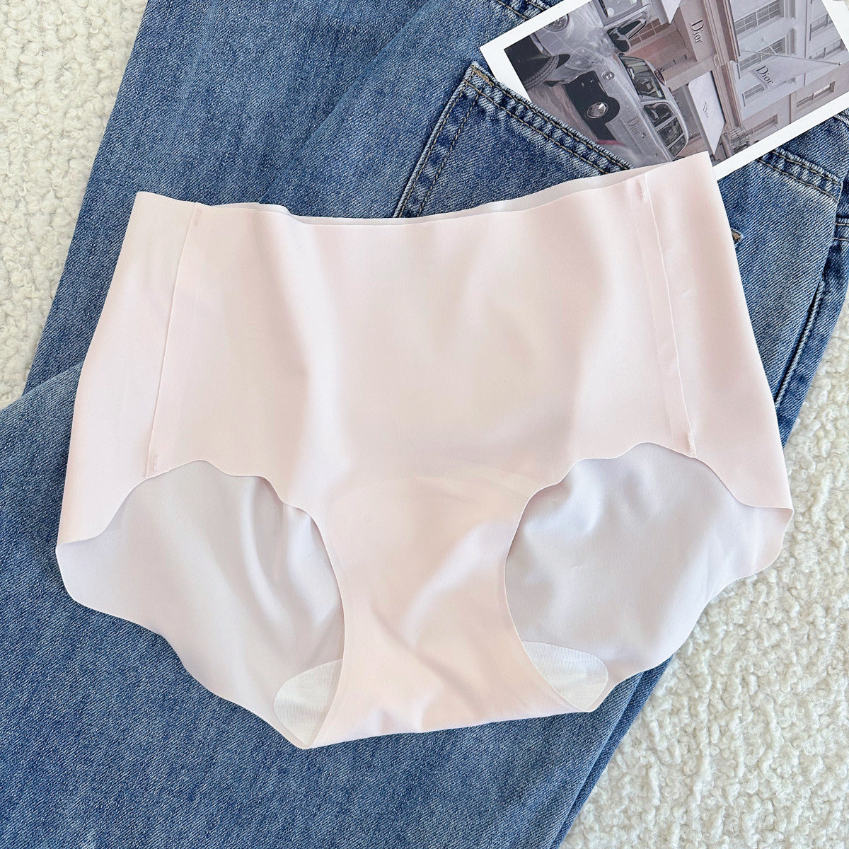 Women's Leggings Color Style Seamless Peach Hip Panties