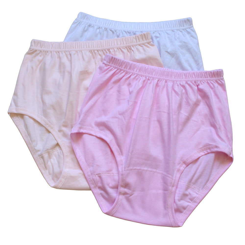 Women's High Waist Cotton Underwear Triangle Mother Panties