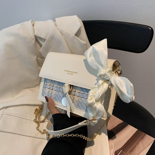 Women's Korean Style Fashion Summer Niche Chain Crossbody Bags