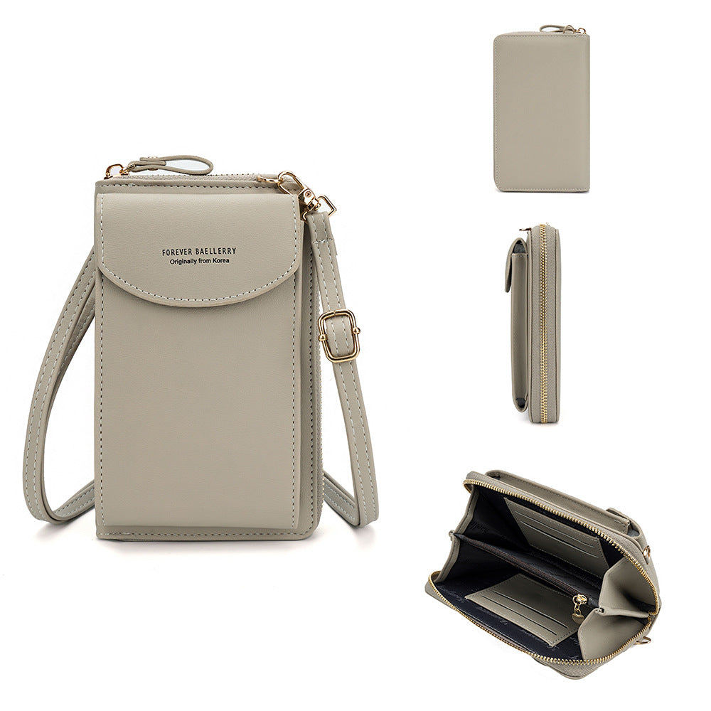 New Women's Mobile Korean Style Short Ladies Wallet