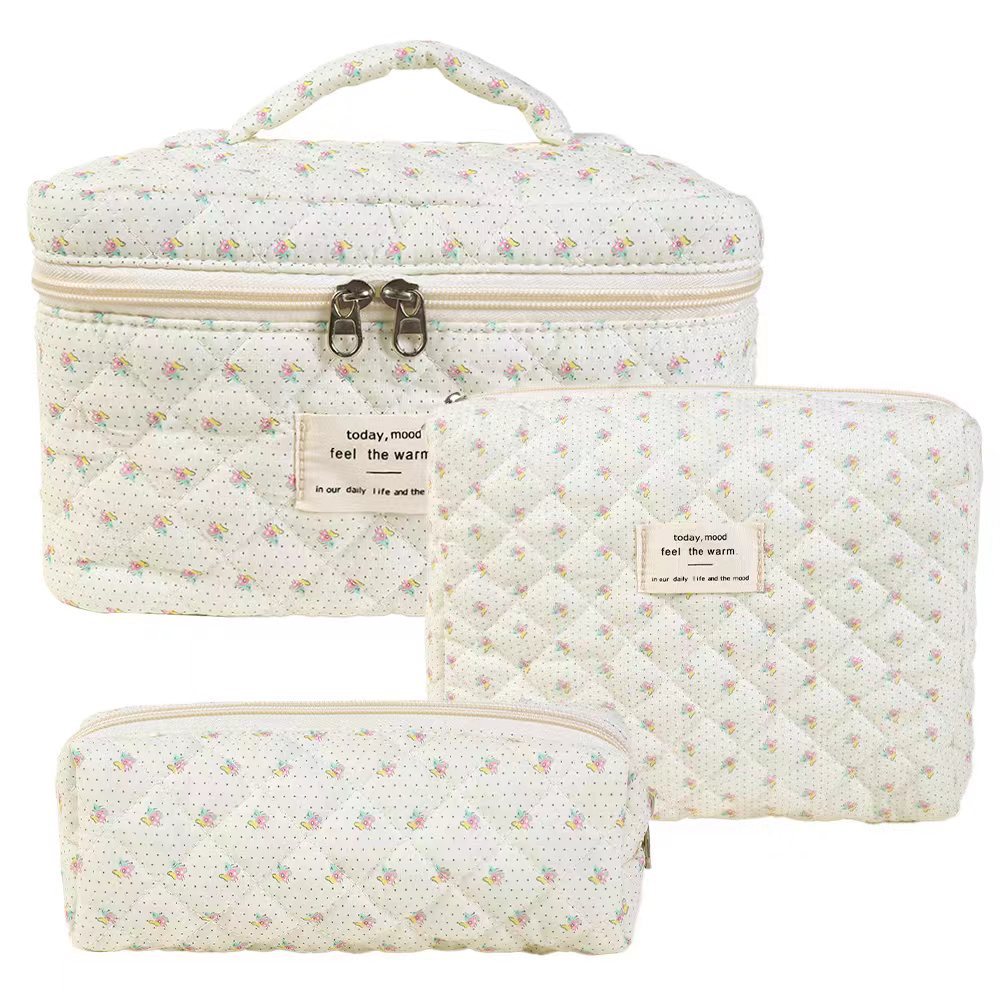 Large Capacity Portable Floral Storage Quilting Bags
