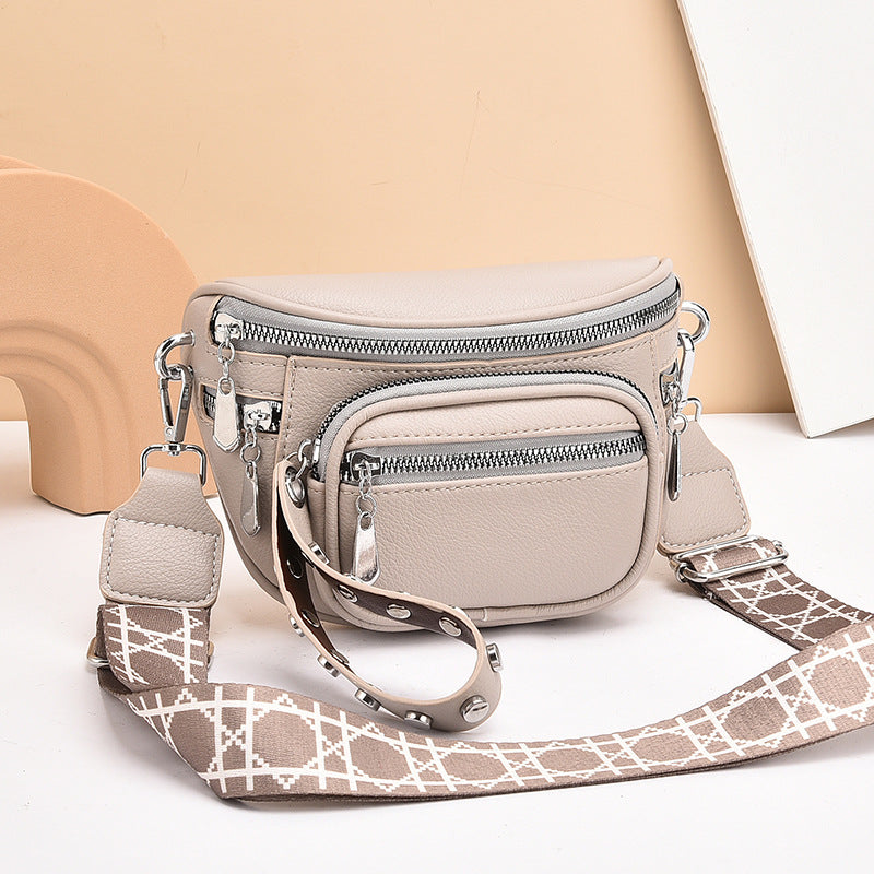 Women's Korean Simple Summer Di Xi Shoulder Bags